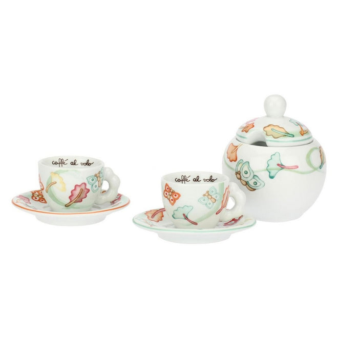 Thun Set di 2 Tazzine Con Zuccheriera Ricordi d'Autunno - P5130P00<br /> - Gioielleria De Patto