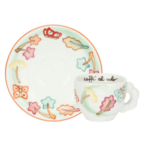 Thun Set di 2 Tazzine Con Zuccheriera Ricordi d'Autunno - P5130P00<br /> - Gioielleria De Patto