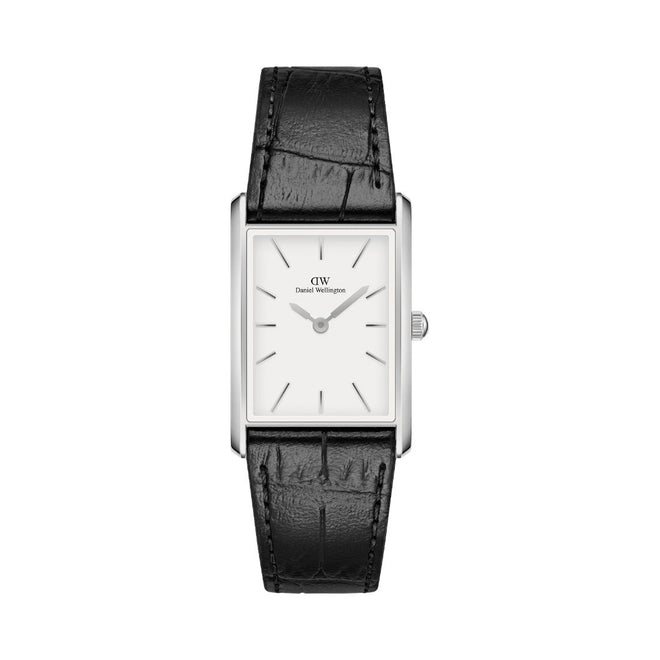 Orologio Uomo Daniel Wellington Bound Black Crocodile Silver - DW00100697