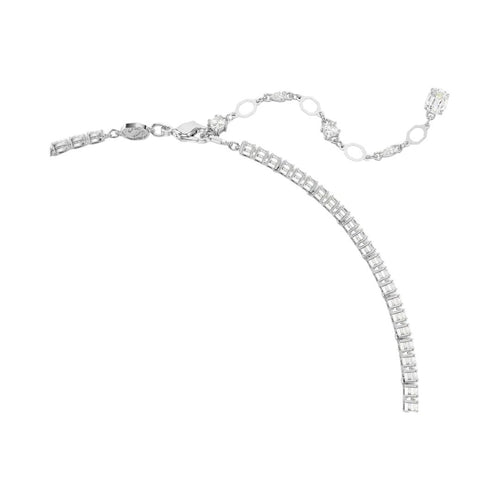 Swarovski Collana Donna Matrix bianco placcato rodio - 562533 - Gioielleria De Patto