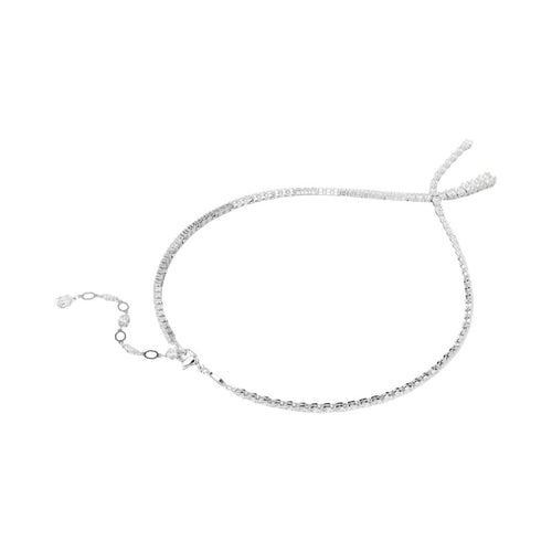 Swarovski Collana Donna Matrix bianco placcato rodio - 562533 - Gioielleria De Patto