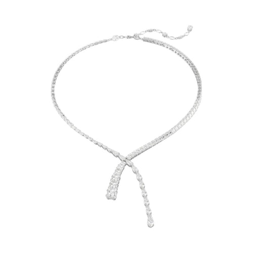 Swarovski Collana Donna Matrix bianco placcato rodio - 562533 - Gioielleria De Patto