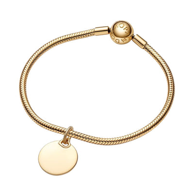 Pendente Donna Pandora Medaglia da incidere - 368610C00 - Gioielleria De Patto
