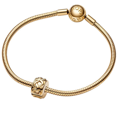 Charm Clip Donna Pandora Cuori Intrecciati - 768035C00 - Gioielleria De Patto