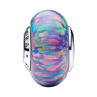 Charm Donna Pandora Opale Glitter Viola - 791691C05 - Gioielleria De Patto
