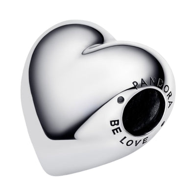 Charm Donna Pandora Cuore Grande Be Love da incidere - 793440C00 - Gioielleria De Patto