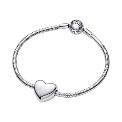Charm Donna Pandora Cuore Grande Be Love da incidere - 793440C00 - Gioielleria De Patto