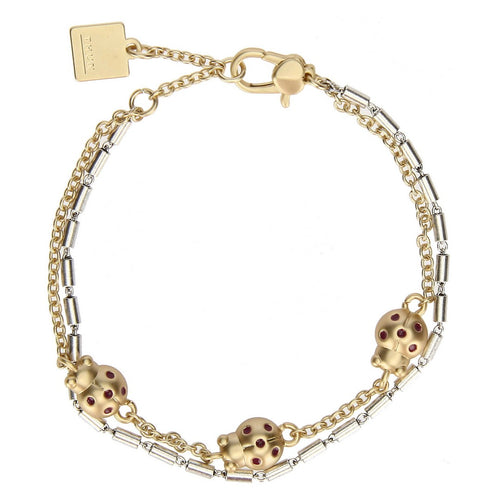 Thun Bracciale con coccinella e strass - V5859P00 - Gioielleria De Patto