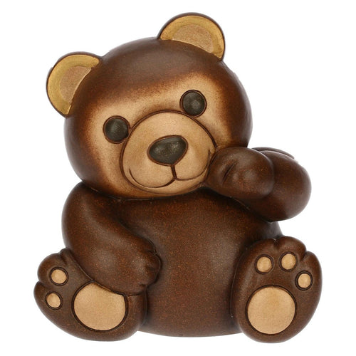 Thun Orso Bruno in ceramica AbbracciAMI - F3431H90