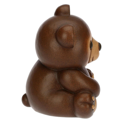 Thun Orso Bruno in ceramica AbbracciAMI - F3431H90