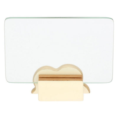 Thun Portafoto in vetro e ceramica con base a forma di fiore Iconic Elegance - C3235H87 - Gioielleria De Patto