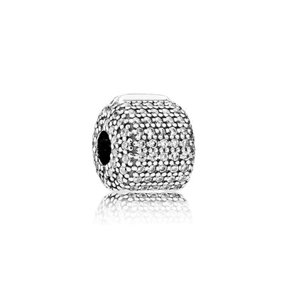 Charm Donna Pandora Cilindro in Pavé - 791873CZ - Gioielleria De Patto