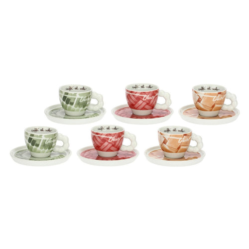 Thun Set 6 tazzine espresso in porcellana AbbracciAMI - P5047A91 - Gioielleria De Patto