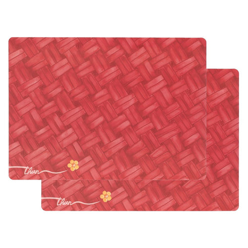 Thun Set 2 tovagliette plastificate AbbracciAMI - P5126A91 - Gioielleria De Patto