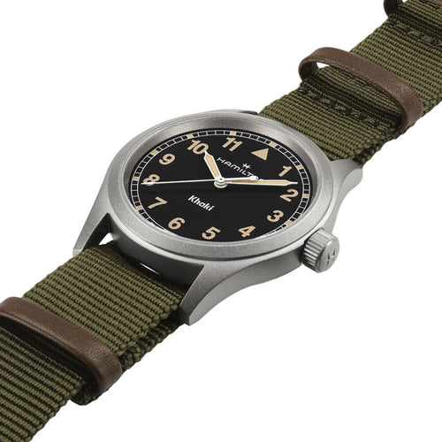 Hamilton Orologio Uomo Khaki Field Quartz 38 mm - H69401930 - Gioielleria De Patto