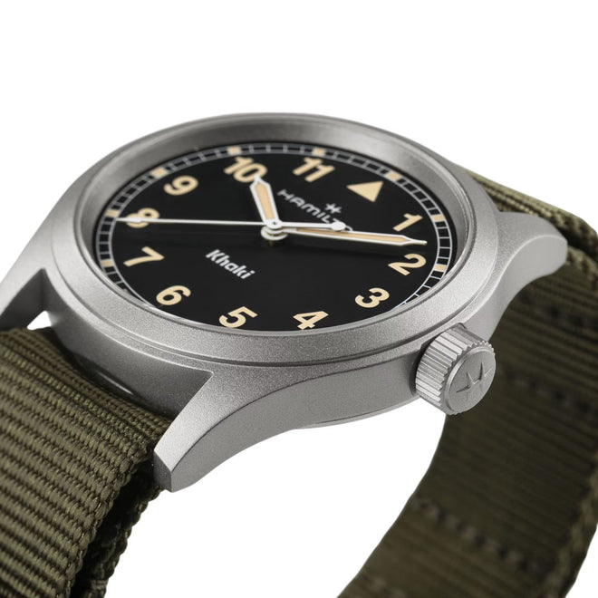 Hamilton Orologio Uomo Khaki Field Quartz 38 mm - H69401930 - Gioielleria De Patto