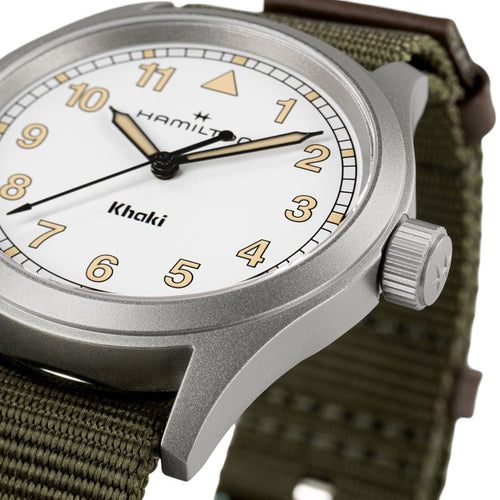 Hamilton Orologio Uomo Khaki Field Quartz 38 mm - H69401910 - Gioielleria De Patto