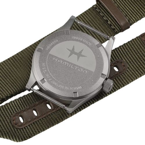 Hamilton Orologio Uomo Khaki Field Quartz 38 mm - H69401910 - Gioielleria De Patto