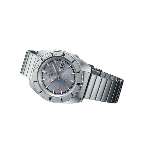 Seiko Orologio Uomo 5 Automatique Homme Gris 2024 61-5D Re-Creation El 9999 Pcs - SRPL03K1 - Gioielleria De Patto