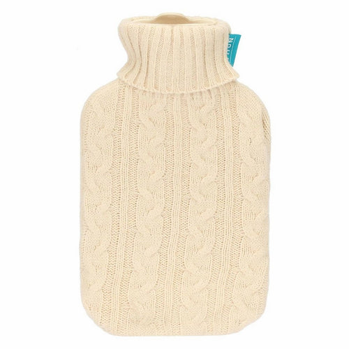 Thun Boule acqua calda con cover in tricot jaqard AbbracciAMI, tortora - P5181P00 - Gioielleria De Patto