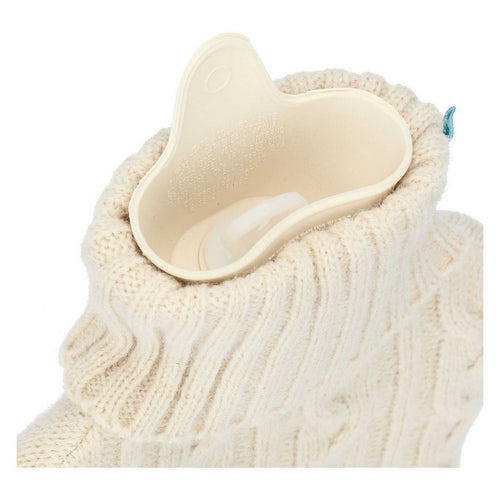 Thun Boule acqua calda con cover in tricot jaqard AbbracciAMI, tortora - P5181P00 - Gioielleria De Patto