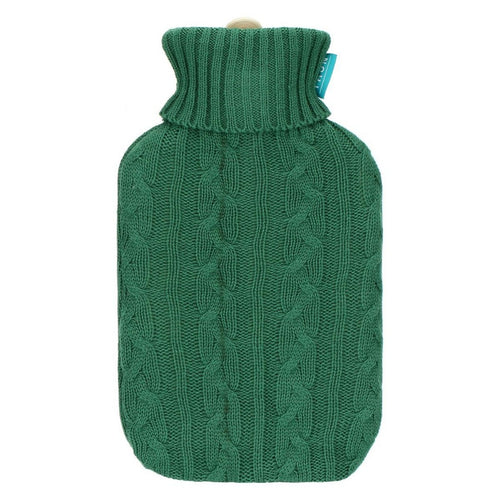 Thun Boule acqua calda con cover in tricot jaqard AbbracciAMI, verde - P5182P00 - Gioielleria De Patto