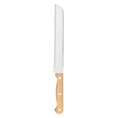 Thun Set tagliere in legno, coltello e sacchetto porta pane Happy Country - P5034P00
