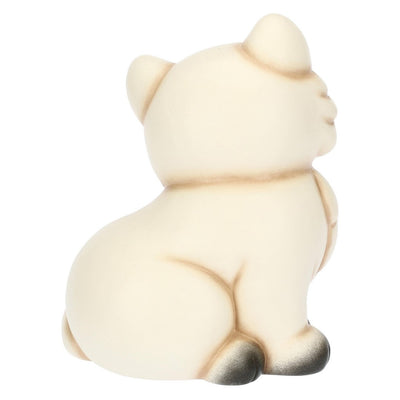 Thun Volpe bianca Perla in ceramica Inverno Incantato, grande - F3439H90 - Gioielleria De Patto
