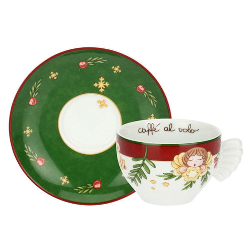 Thun Set 2 tazze medie in porcellana Sorprese di Natale - P5085A91 - Gioielleria De Patto