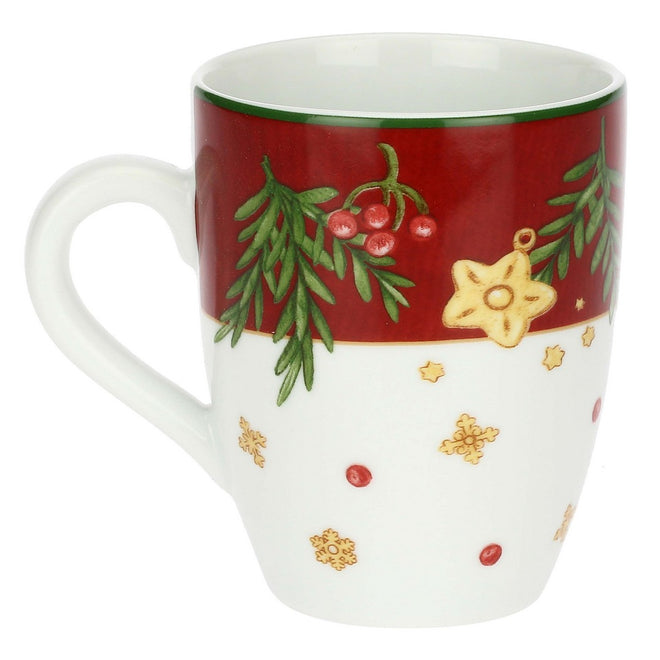 Thun Mug con decori in porcellana Sorprese di Natale - P5078P00 - Gioielleria De Patto