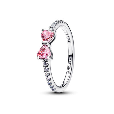 Anello Donna Pandora Fiocco Luminoso Rosa - 193510C01