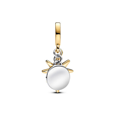 Charm Donna Pandora Pendente Stella Polare da incidere - con diamante creato in laboratorio - 763588C01 - Gioielleria De Patto