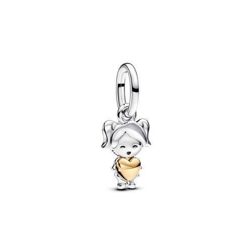 Charm Donna Pandora Pendente Bimba Felice - 763601C00 - Gioielleria De Patto