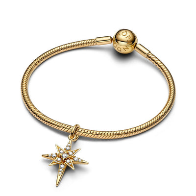Charm Donna Pandora Pendente Stella Polare - 763608C01 - Gioielleria De Patto
