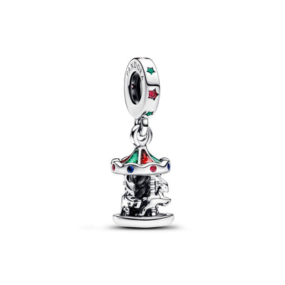 Charm Donna Pandora Pendente Giostra di Natale - 793586C01 - Gioielleria De Patto