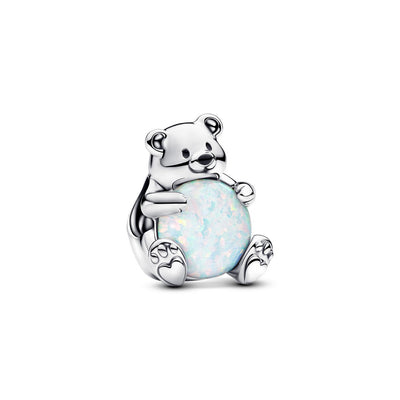 Charm Donna Pandora Orso Polare "Warm Hugs" - 793589C01 - Gioielleria De Patto