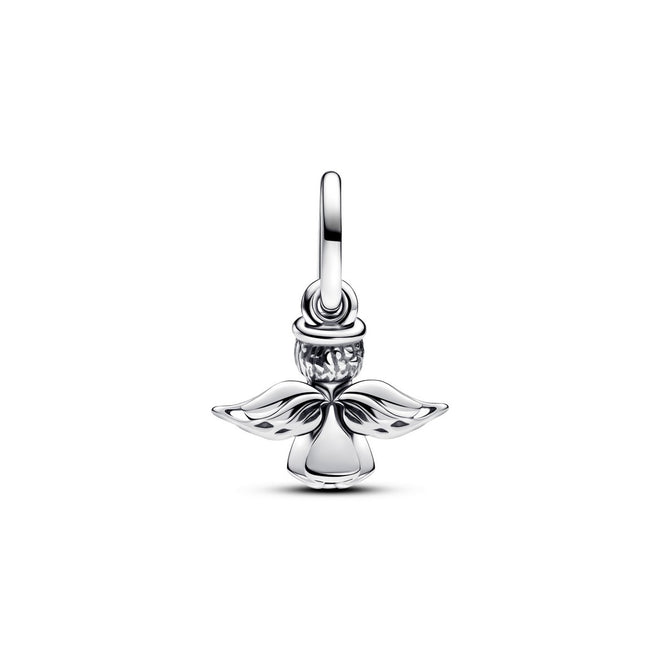 Charm Donna Pandora Pendente Angelo e Stella - 793598C01 - Gioielleria De Patto