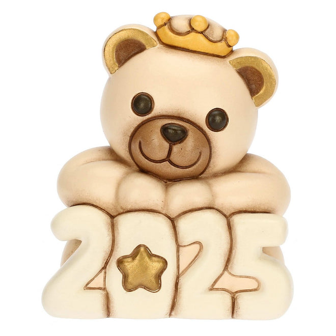 Thun Teddy Buon Anno 2025 in ceramica - F3401B83 - Gioielleria De Patto