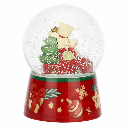 Thun Boule de neige gnomo Oliver e Teddy in vetro e ceramica, grande - S3428P00 - Gioielleria De Patto