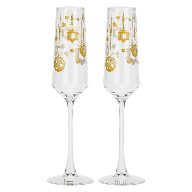 Thun Set 2 flute Sorprese di Natale - P5139A91 - Gioielleria De Patto