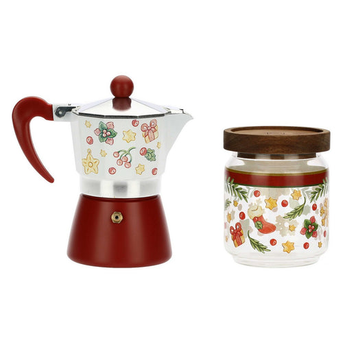 Thun Set caffettiera e barattolo porta caffè Sorprese di Natale - P5071P00 - Gioielleria De Patto