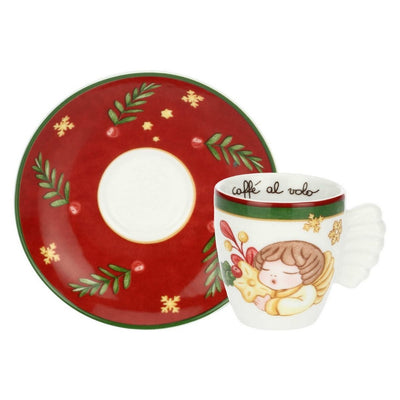 Thun Set 6 tazzine espresso in porcellana Sorprese di Natale - P5076A91