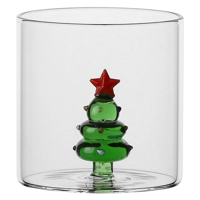 Thun Set 2 bicchieri con albero Sorprese di Natale - P5143A91 - Gioielleria De Patto