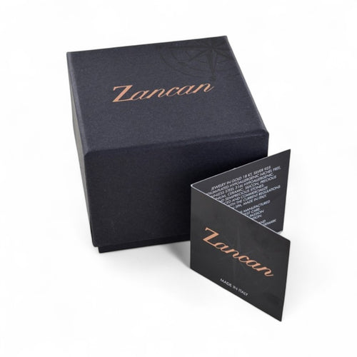 Collana Zancan In Oro Bianco e Giallo 50cm