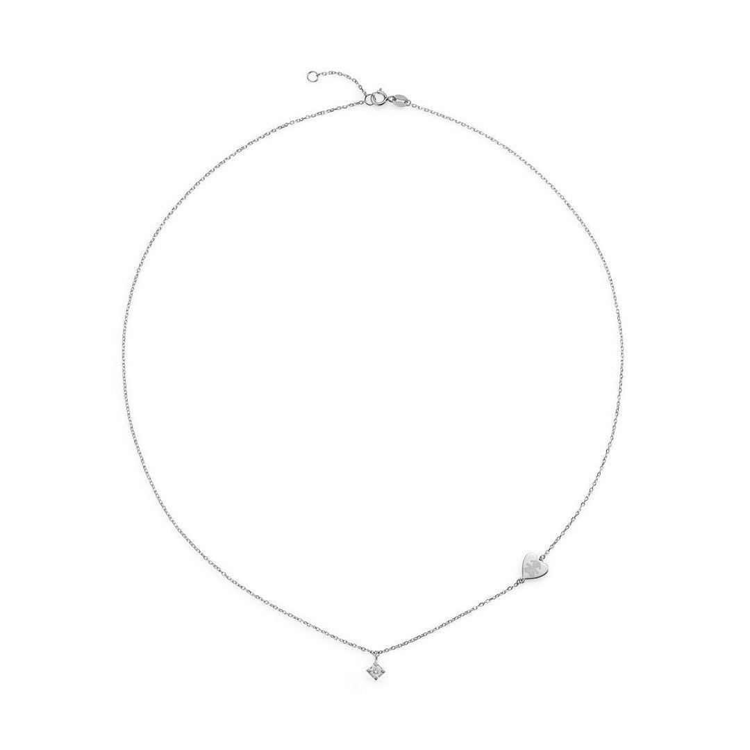 Collana Donna Lebebè oro Bianco e diamanti - LBB261