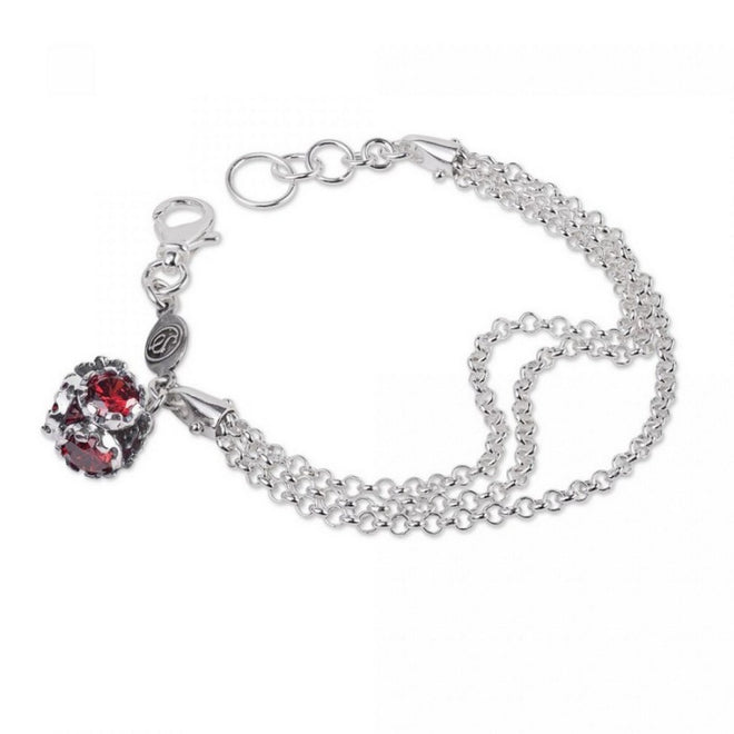 Bracciale Donna Gerardo Sacco Multifili Rosso - 38518ro