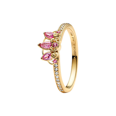 Anello Donna Pandora Principesse Disney, Rapunzel, Tiara - 163651C01