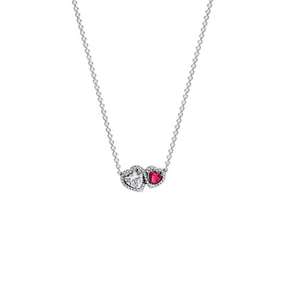 Collana Donna Pandora Doppi Cuori - 393632C01