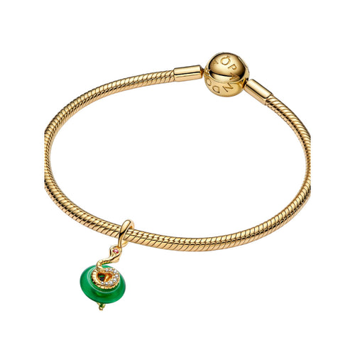 Charm Donna Pandora Serpente Vetro di Murano - 763617C01