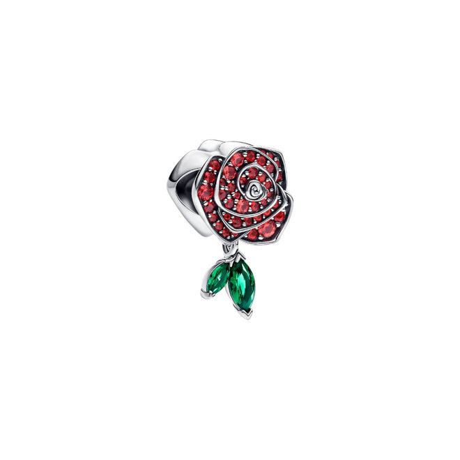 Charm Donna Pandora Rosa Scintillante Rossa - 793201C02